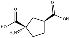 (1S,3R)-ACPD Struktur