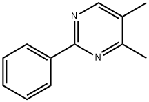 Pyrimidine, 4,5-dimethyl-2-phenyl- (9CI) Struktur