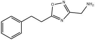 [5-(2-phenylethyl)-1,2,4-oxadiazol-3-yl]methylamine Struktur