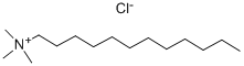 Dodecyltrimethylammonium chloride Struktur