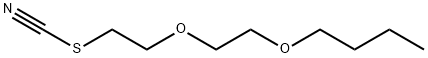 2-[2-BUTOXYETHOXY]ETHYL THIOCYANATE Struktur