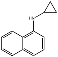 4-CYCLOPROPYLAMINONAPHTHALENE Struktur