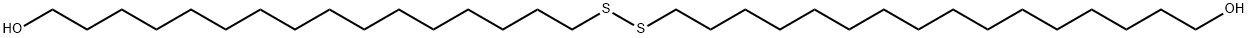 BIS(16-HYDROXYHEXADECYL) DISULFIDE, 99% Struktur