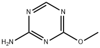 2-AMINO-4-METHOXY-6-METHYL-1,3,5-TRIAZINE Struktur