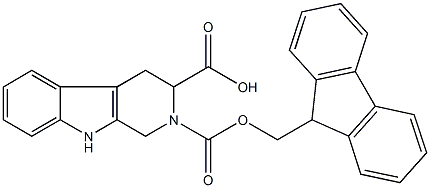 2-(((9H-fluoren-9-yl)methoxy)carbonyl)-2,3,4,9-tetrahydro-1H-pyrido[3,4-b]indole-3-carboxylic acid