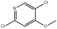 2,5-Dichloro-4-Methoxypyridine Struktur