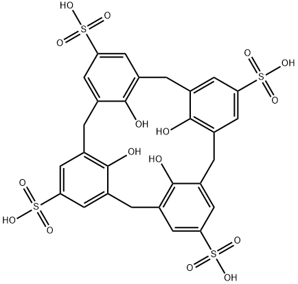 4-SULFOCALIX[4]ARENE Struktur