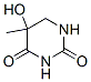 5-Hydroxy-6-hydrothymine Struktur