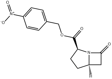 (2S,5R)-7-Oxo-1-azabicyclo[3.2.0]heptane-2-carboxylic acid (4-nitrophenyl)methyl ester Struktur