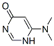 4(1H)-Pyrimidinone, 6-(dimethylamino)- (9CI) Struktur