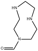 1H-1,4,7-Triazonine-1-carboxaldehyde, octahydro- (9CI) Struktur