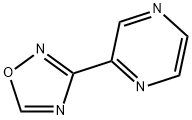 3-pyrazinyl-1,2,4-oxadiazole Struktur