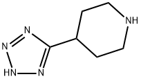 4-(1H-tetrazol-5-yl)piperidine(SALTDATA: FREE) Struktur