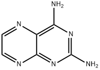 2,4-Diaminopteridine Struktur