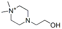 Piperazinium, 4-(2-hydroxyethyl)-1,1-dimethyl- (9CI) Struktur