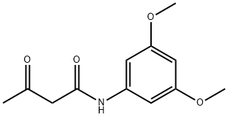 3,5-DIMETHOXY-ACETOACETANILID Struktur