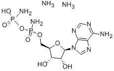 adenylyl 5'-phosphoramidate, diammonium salt Struktur