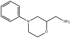 C-(4-PHENYL-MORPHOLIN-2-YL)-METHYLAMINE Struktur