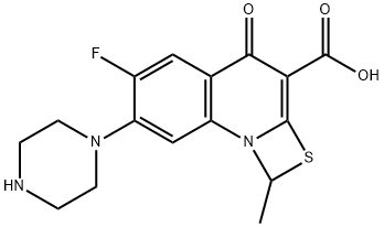 6-Fluoro-1-methyl-4-oxo-7-(1-piperazinyl)-4H-[1,3]thiazeto[3,2-a]quinoline-3-carboxylic acid|普盧利沙星中間體 III