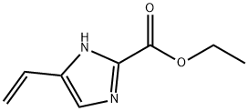 1H-Imidazole-2-carboxylicacid,4-ethenyl-,ethylester(9CI) Struktur