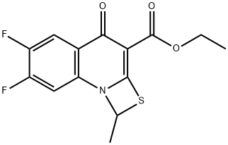 Ethyl 6,7-difluoro-1-methyl-4-oxo-4H-[1,3]thiazeto[3,2-a]quinoline-3-carboxylate