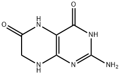 4,6-Pteridinedione,2-amino-1,5,7,8-tetrahydro-(8CI,9CI) Struktur