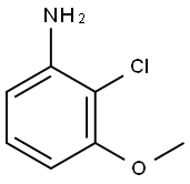 2-Chloro-3-methoxyaniline Structure