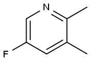 Pyridine, 5-fluoro-2,3-dimethyl- (9CI) Struktur