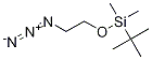 (2-Azidoethoxy)(tert-butyl)diMethylsilane Struktur