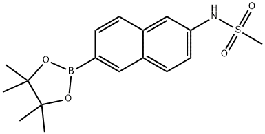 N-(6-(4,4,5,5-TetraMethyl-1,3,2-dioxaborolan-2-yl)-naphthalen-2-yl)MethanesulfonaMide price.