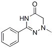 1-methyl-3-phenyl-1,2,4-triazin-5-one Struktur