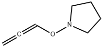 Pyrrolidine, 1-(1,2-propadienyloxy)- (9CI) Struktur