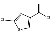 3-Thiophenecarbonyl chloride, 5-chloro- (9CI) Struktur