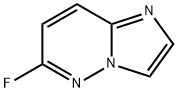 6-FLUORO-IMIDAZO[1,2-B]PYRIDAZINE Struktur