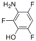 Phenol,  3-amino-2,4,6-trifluoro- Struktur