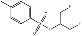 (1,3-DIFLUORO-2-PROPYL)-P-TOLUENESULPHONATE Struktur