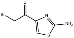 Ethanone, 1-(2-amino-4-thiazolyl)-2-bromo- (9CI) Struktur