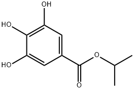 沒食子酸イソプロピル 化學(xué)構(gòu)造式