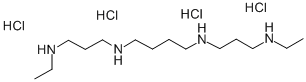 N1,N12-DIETHYLSPERMINE TETRAHYDROCHLORIDE Struktur