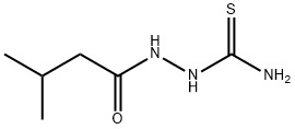 Butanoic  acid,  3-methyl-,  2-(aminothioxomethyl)hydrazide Struktur