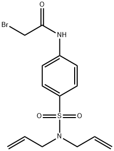 2-Bromo-N-{4-[(diallylamino)sulfonyl]-phenyl}acetamide Struktur