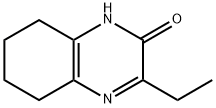 2(1H)-Quinoxalinone,3-ethyl-5,6,7,8-tetrahydro-(9CI) Struktur