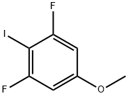 1,3-Difluoro-2-iodo-5-methoxybenzene Struktur