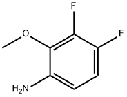 3,4-Difluoro-2-methoxyaniline Struktur