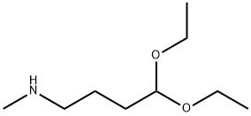 γ-Methylaminobutyraldehyde, Diethyl Acetal Struktur