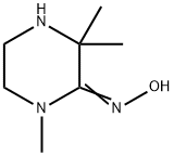 Piperazinone,  1,3,3-trimethyl-,  oxime  (9CI) Struktur