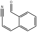 2-Propenenitrile, 3-(2-formylphenyl)-, (Z)- (9CI) Struktur