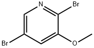 2,5-Dibromo-3-methoxypyridine Struktur