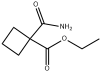 1-甲酰氨基環(huán)丁烷羧酸乙酯 結(jié)構(gòu)式