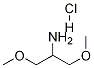 2-PropanaMine, 1,3-diMethoxy-, hydrochloride Struktur